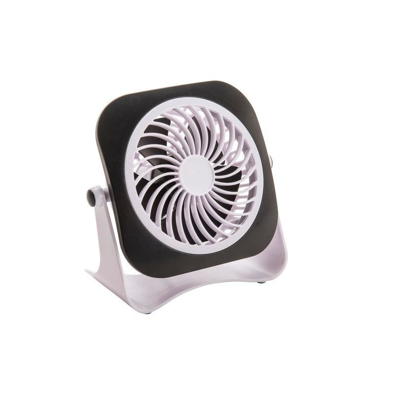 Mini ventilateur de table EQUATION 3 W Diam. 14 cm noir