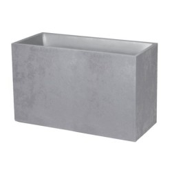 Muret EDA Basalt l.39.5 x H.60 cm 116L gris béton