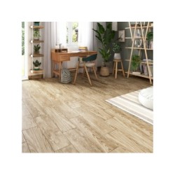 Carrelage sol / mur effet bois beige Arden l.20 x L.80 cm ARTENS, 1,28m2