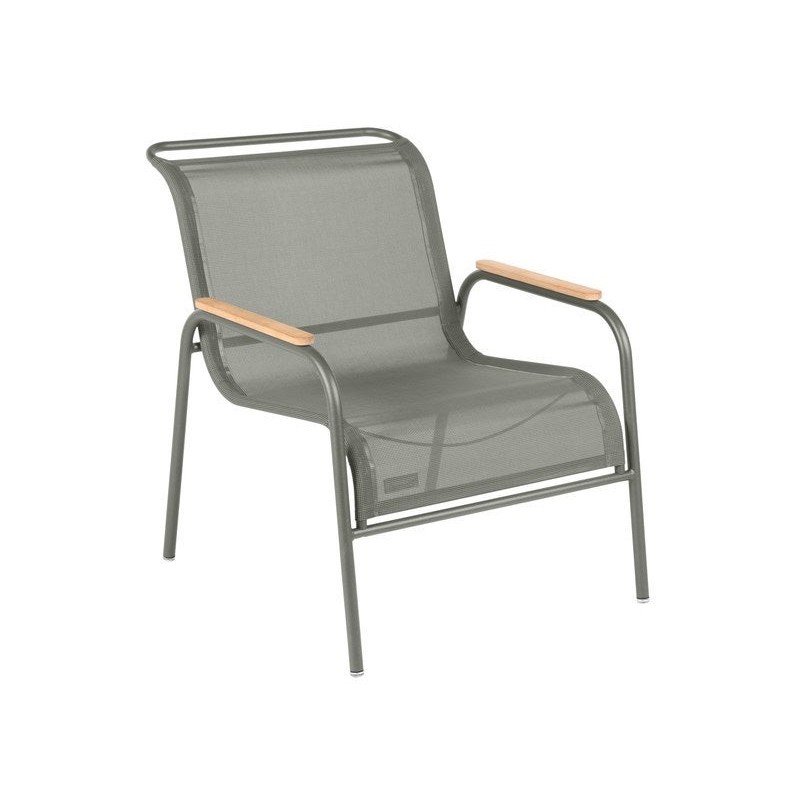 Fauteuil LOUNGE COOLSIDE en textilène, romarin