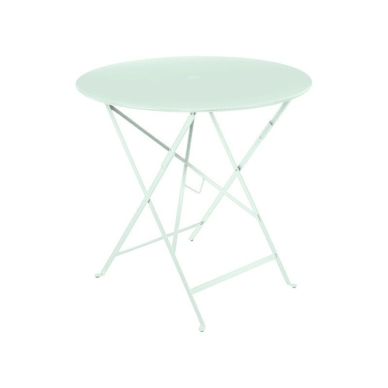 Table de jardin ronde, FERMOB Bistro, 4 personnes, vert