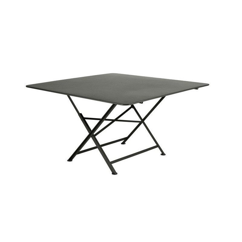 Table de jardin carré, FERMOB Cargo,  8 personnes, vert