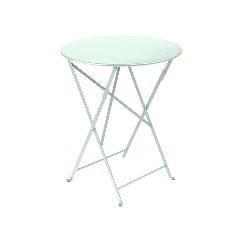 Table de jardin ronde, FERMOB Bistro, diam. 60 cm, menthe glaciale