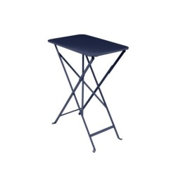 Table pliante, FERMOB Bistro, 37 x 57 cm, bleu abysse