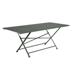 Table de jardin rectangulaire, FERMOB Cargo, 10 personnes, vert