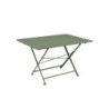 Table de jardin rectangulaire, FERMOB Cargo, 6 personnes, vert