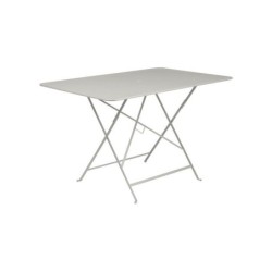 Table pliante, FERMOB Bistro, 117 x 77 cm, gris argile