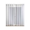 Voilage tamisant, Waska blanc l.140 x H.240 cm