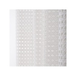 Voilage tamisant, Waska blanc l.140 x H.240 cm