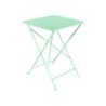 Table de jardin FERMOB carré 2 personnes vert opaline