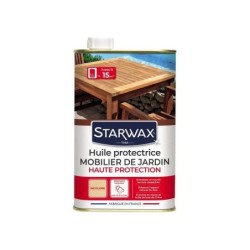 Huile protectrice teck et bois exotiques, 1 l, STARWAX