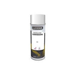 Aérosol de marquage LUXENS blanc mat 400 ml