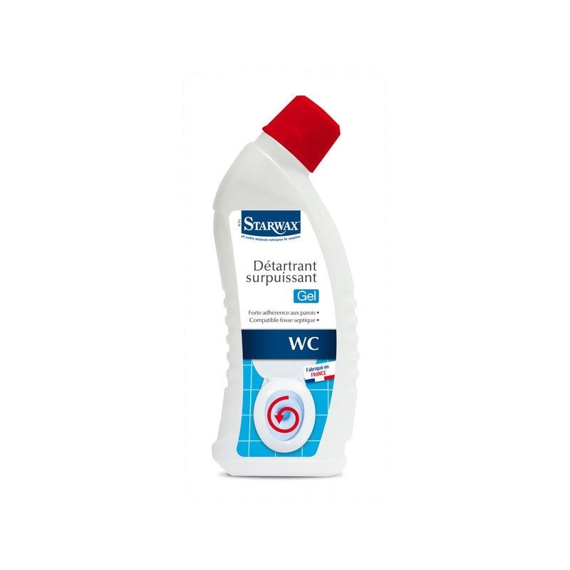 Détartrant en gel surpuissant wc, STARWAX, 0.75 L