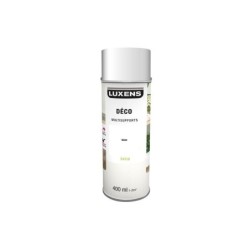 Peinture aérosol Multisupports LUXENS blanc satiné 400 ml