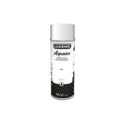 Peinture aérosol Aquaeo LUXENS blanc satiné 400 ml