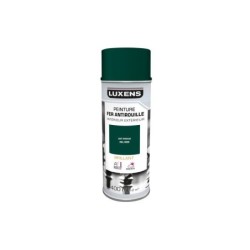 Peinture aérosol Fer antirouille LUXENS vert mousse ral 6005 brillant 400 ml