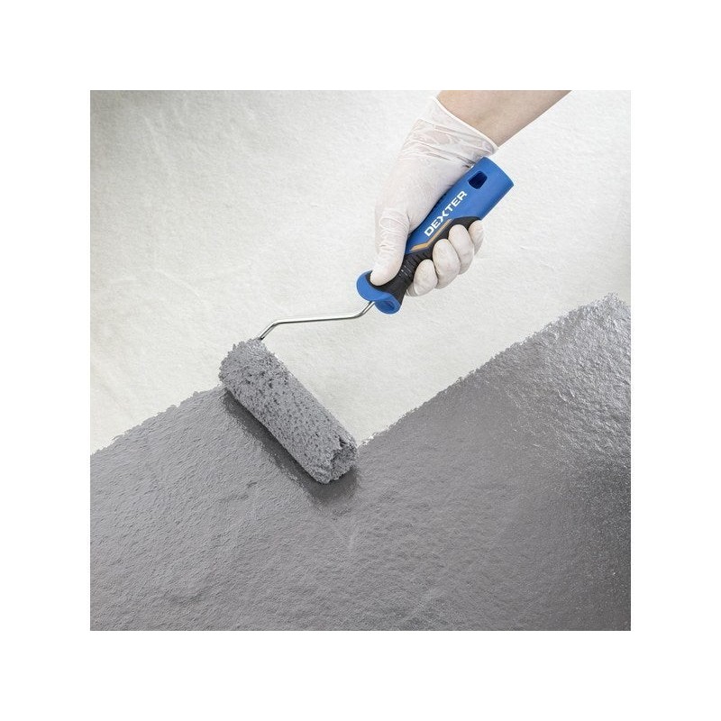 Peinture pour sol garage béton et carrelage haute resistance, LUXENS, 0.5 L granit 3 satiné