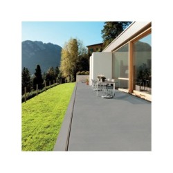 Peinture pour sol garage béton et carrelage haute resistance, LUXENS, 5 L granit 3 satiné