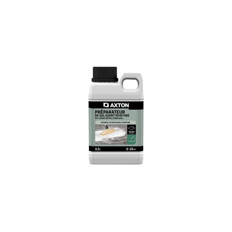 Sous-couche avant peinture sol interieur / exterieur AXTON, incolore, 0.5 l