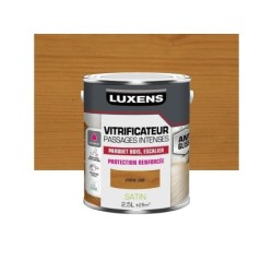 Vitrificateur pour parquet passages intenses, LUXENS, 2.5 L chêne clair satiné