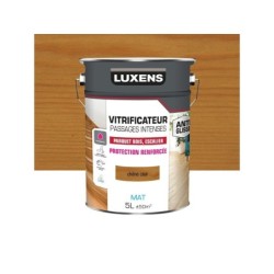 Vitrificateur parquet Passages intenses LUXENS, chene clair mat, 5 l