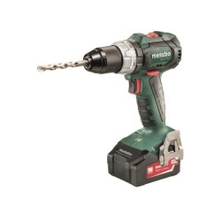 Perceuse a percussion sans fil METABO, 18 V 4 ah, 2 batteries SB 18 LT BL