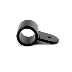 Support D25 mm rond noir