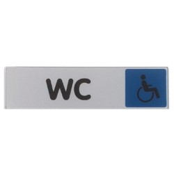 Plaque Wc Handicapés En Plastique