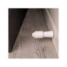 Lot de 2 butées de porte à fixer au mur ALPERTEC bois blanc L.7cm x l.2.7 cm