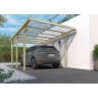 Carport bois 1 voiture, 14.2 m2