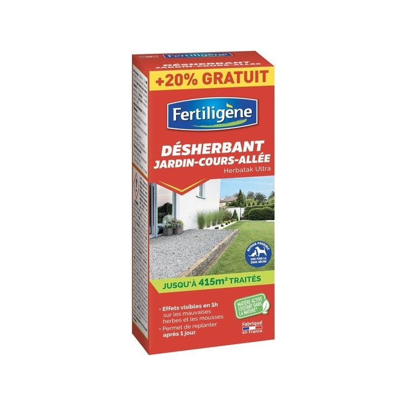 Désherbant polyvalent FERTILIGENE 800 ml + 20% gratuit