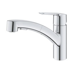 Mitigeur de cuisine avec douchette chrome GROHE Start 3 quickfix