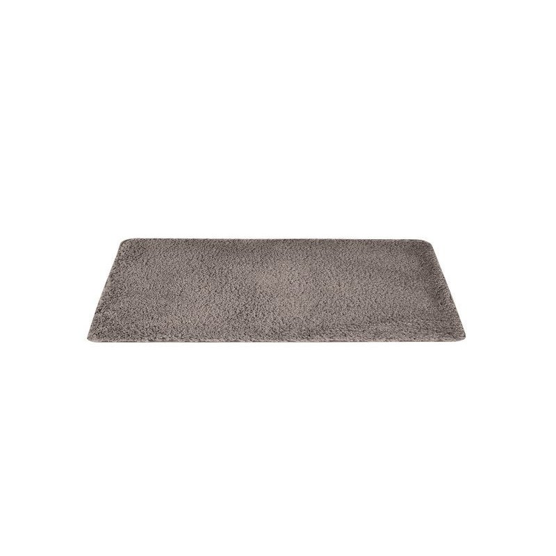 Tapis de bain, Icone NORASIA, l.50 x L.80 cm, taupe