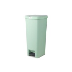 Poubelle à pédale en polypropylène, BRABANTIA,40 litres, vert jade