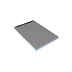 Receveur de douche à carreler rectangulaire L.90 x l.120 cm, WEDI Riolito line