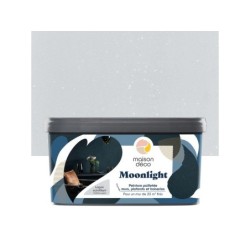 Peinture pailletée à effet Moonlight pour mur / plafonds / boiserie, MAISON DECO, 2 L lagon scintillant