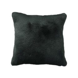 Coussin Swanny imitation fourrure, vert émeraude emerald 0, 45 x 45 cm Inspire