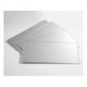 Set de 4 miroirs rectangulaires 15 x 30 cm