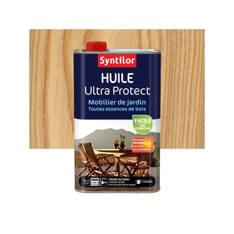 Huile SYNTILOR ultra protect 1L naturel