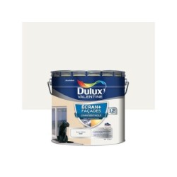 Peinture extérieure façade Ecran+ DULUX VALENTINE blanc bw mat 10l