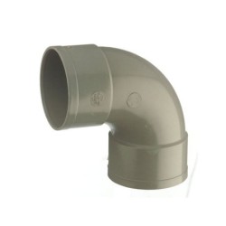 Coude femelle / femelle 87° en pvc, GIRPI, diam. 50 mm