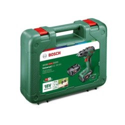 Perceuse visseuse sans fil BOSCH, 18 V 2 Ah, 2 batteries 06039D7002