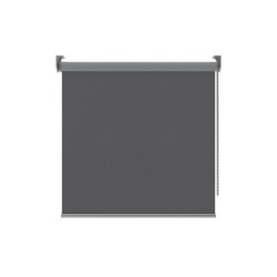 Store enrouleur Reflexe gris, l.120 x H.250 cm, DECOSOL DELUXE