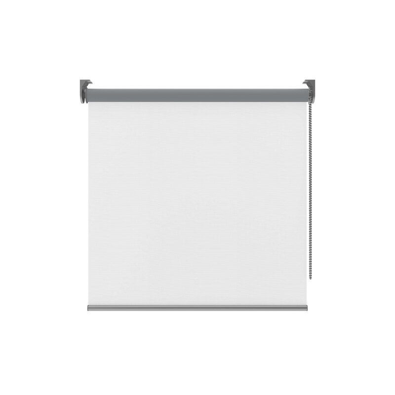 Store enrouleur Reflexe blanc, l.150 x H.250 cm, DECOSOL DELUXE