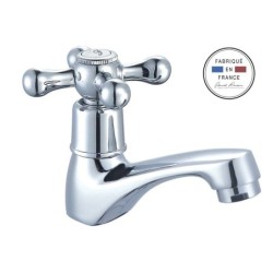 Robinet de lave-mains eau froide chrome, EDOUARD ROUSSEAU Vintae