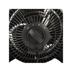 Ventilateur à poser, OHYAMA, Pcf-he18 b noir 31 W, D25 cm