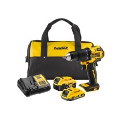 Perceuse visseuse sans fil DEWALT 18 V 4 Ah, 2 batteries DualRun DCD709MDR-QW