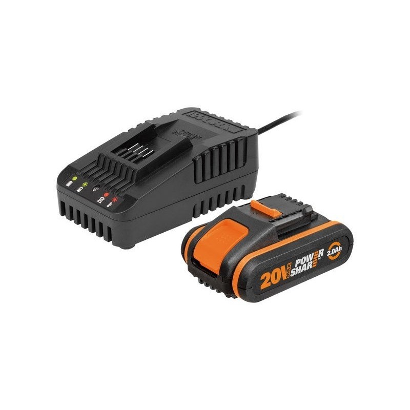 Pack batterie Powershare 20V, 2Ah + chargeur WORX - Wa3601