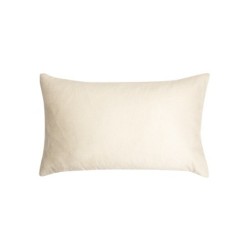 Housse de coussin Newmanchester, écru H.30 x l.50 cm