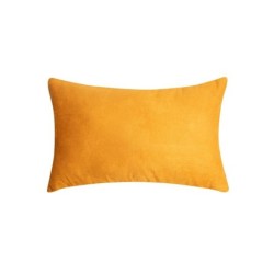 Housse de coussin Newmanchester, jaune H.30 x l.50 cm